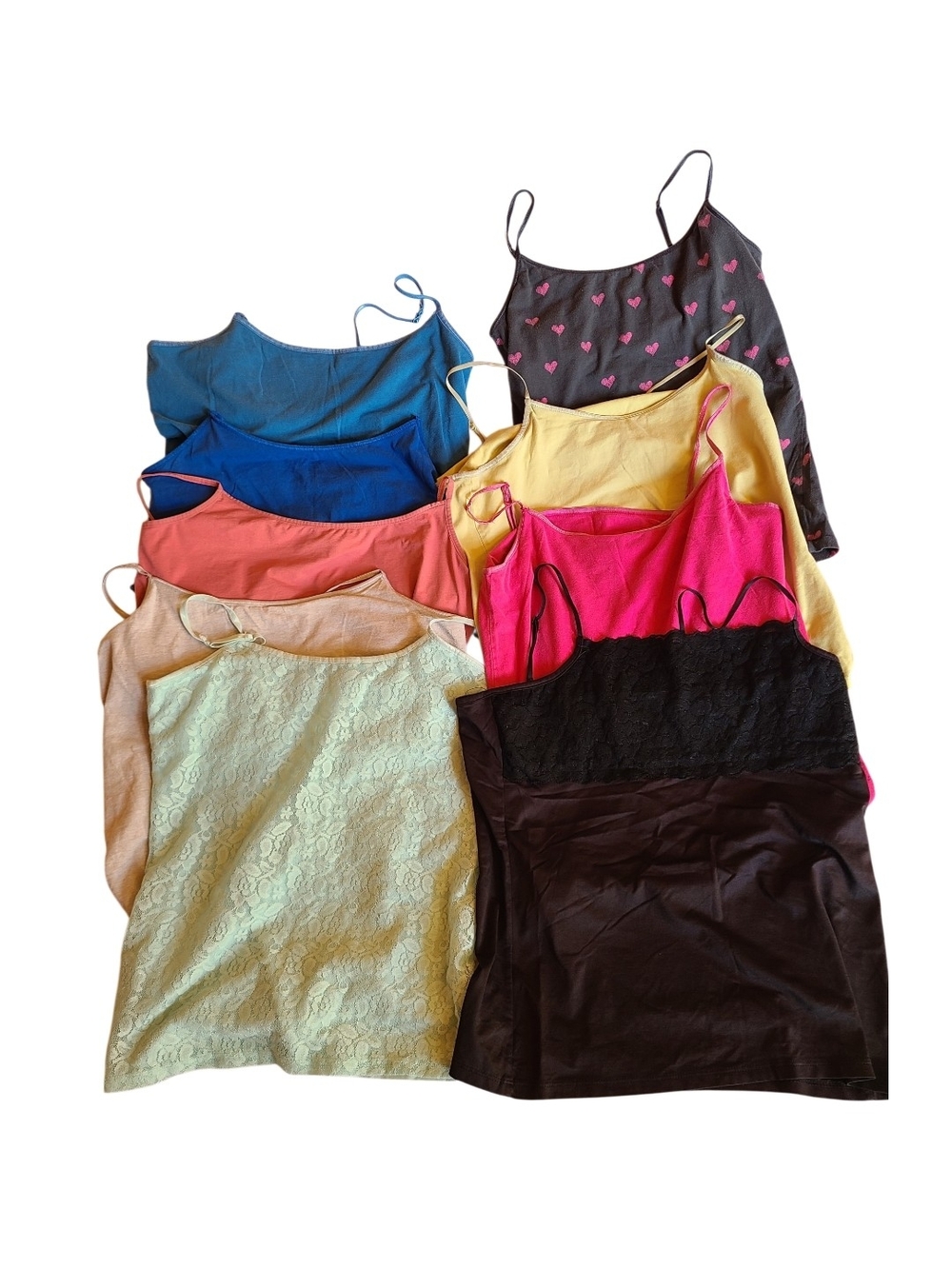 Lot 9 Essential Cami  Tops XL Boutique Essentials No Boundaries Lace Boho